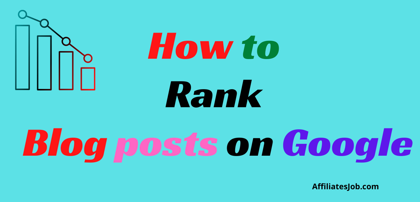 Rank blog article on google search